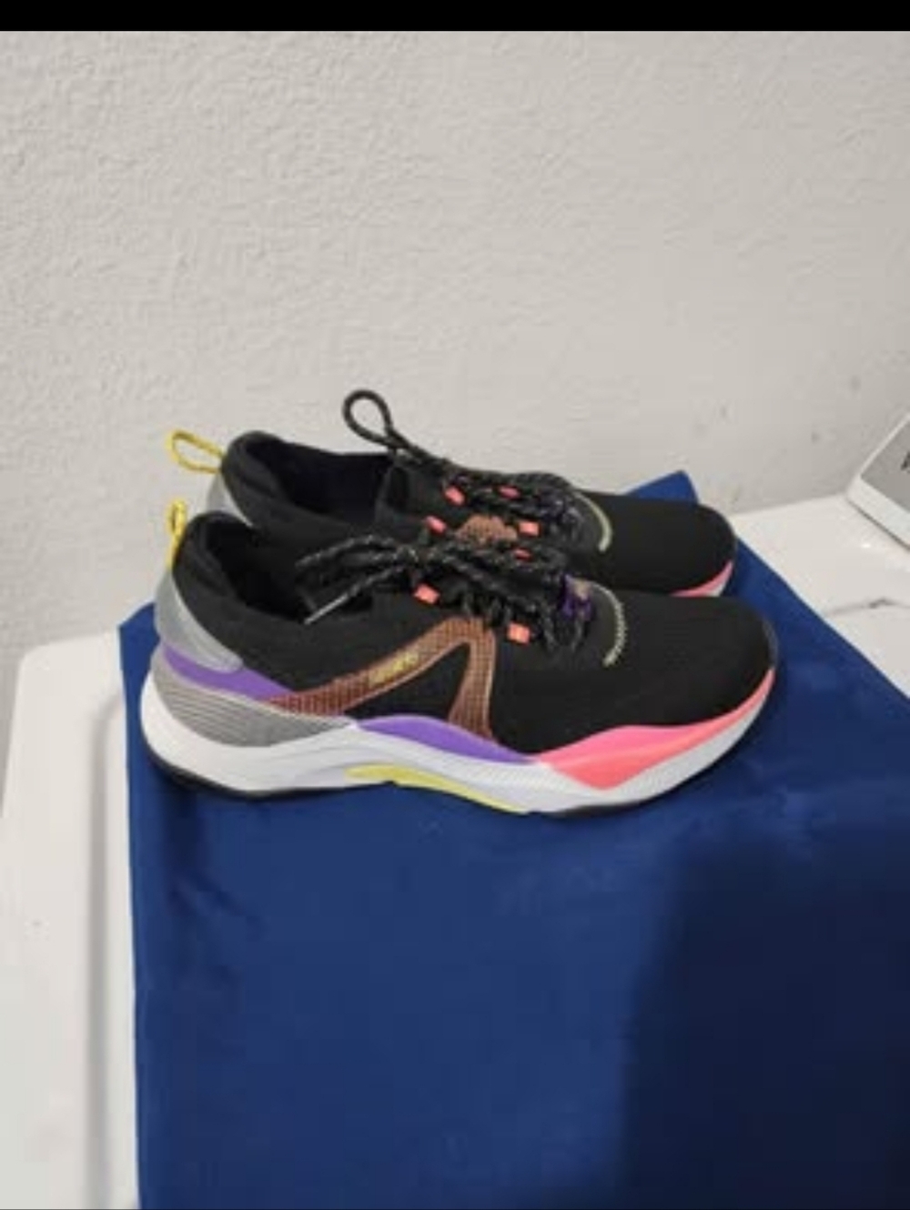 Skechers Women’s Black Multi-Color Athletic Sneakers - Stylish Comfort